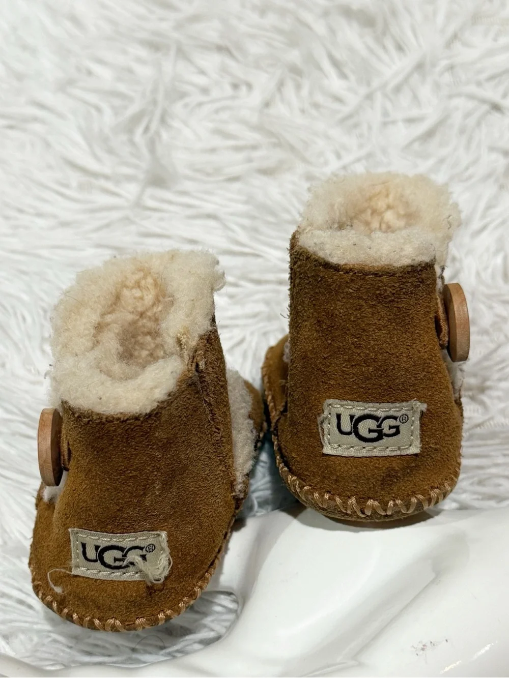 UGG baby suede